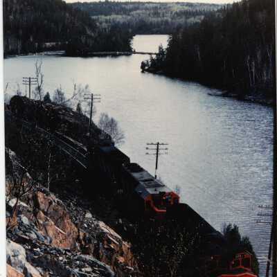 Photograph- CN Engines no. 9309 and 5035