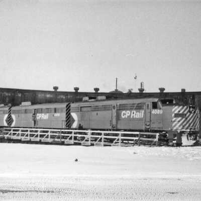 Photograph, CP Rail Locomotive 4089.