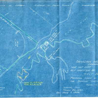 Blueprint - CN Key Harbour 1949-50