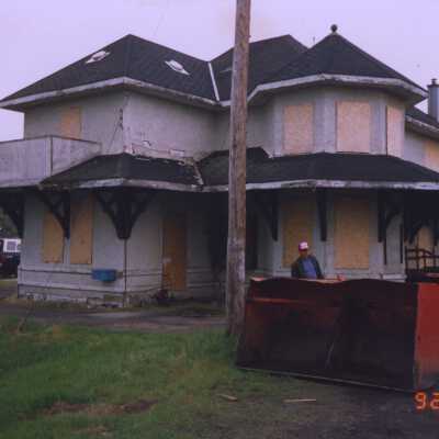 Photograph, CNR Station at Oba.