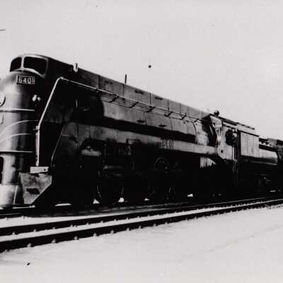 Photograph, CNR Steam Engine 6410