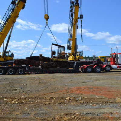 Photograph, NORMHC, Hot Metal Car Move into Prescott Park.