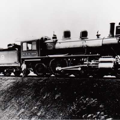 Photograph, CPR Locomotive 209