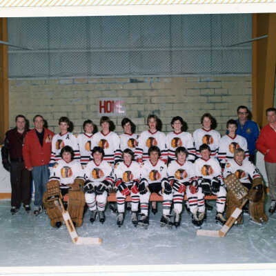 Legion Sponsored 1982-83 PeeWee Hawks "A"