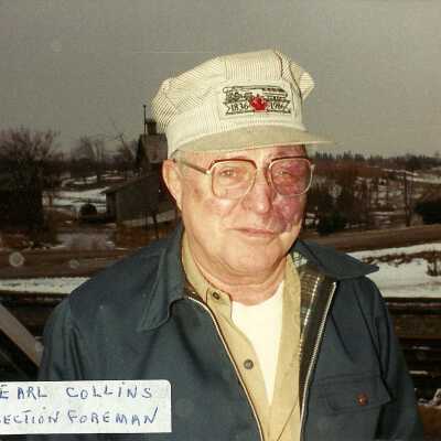 Photograph, Earl Collins, Section Foreman.