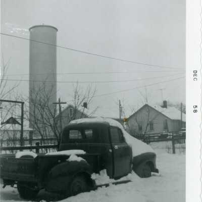 Photograph, Capreol Water Tower, December 1958