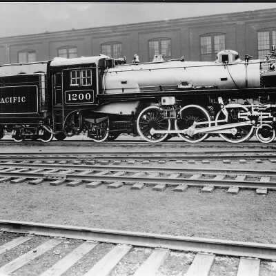 Canadian Pacific Steam Locomotive #1200
