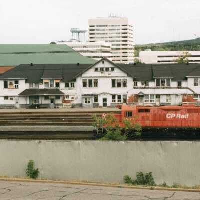 Photograph, Canadian Pacific Station, Sudbury, Ontario.