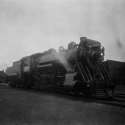 Photograph, Canadian National Railways Locomotive 2800.