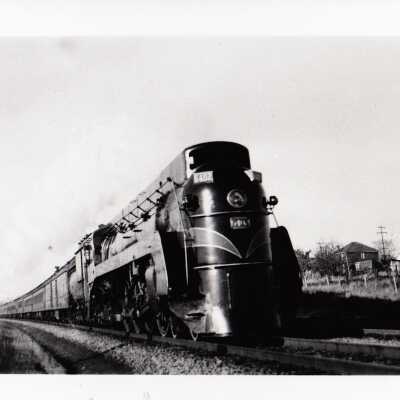 Photograph, CNR Steam Engine 6402