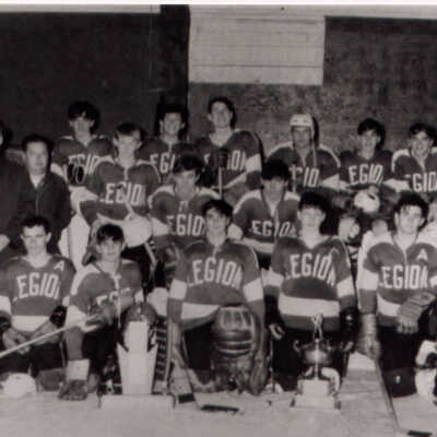 Photograph, Capreol Legion Hockey team unknown.