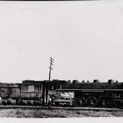 Photograph, CNR Steam Engine 6133