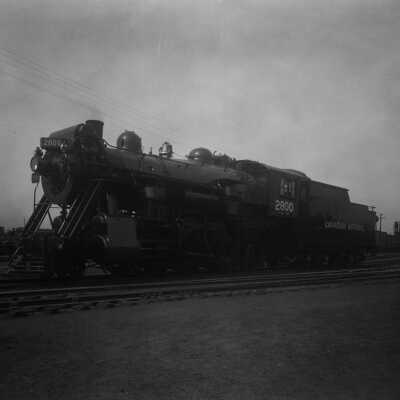 Photograph, Canadian National Railways Locomotive 2800.