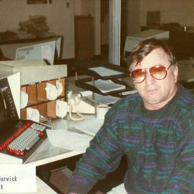 Photograph, Ed Surwick, Clerk.