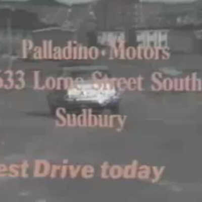 Video, Commercial, Palladino Motors, Sudbury, 1975.