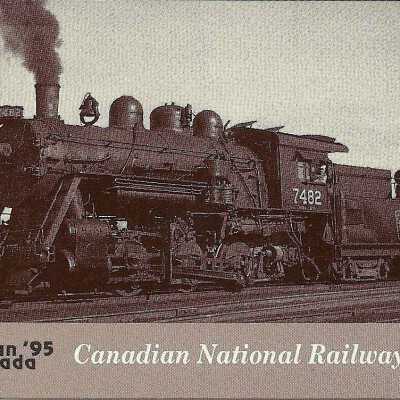 Photograph, CNR Locomotive 7482