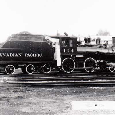 Photograph, CPR Locomotive 144.