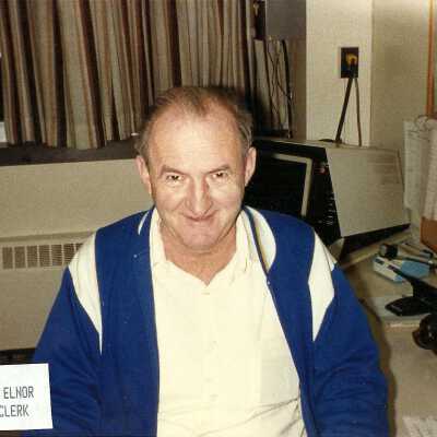 Photograph, Bill Elmor, C/L Clerk.