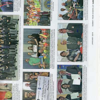 Snapd Your Year in Review January 2014 NORMHC Donation Photo from Minnow Lake Lions