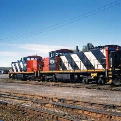 Photograph, CNR Locomotives 1419, 1420.