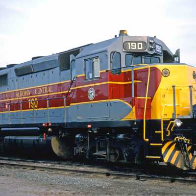 Photograph, Algoma Central Locomotive 190, Steelton, 1994.