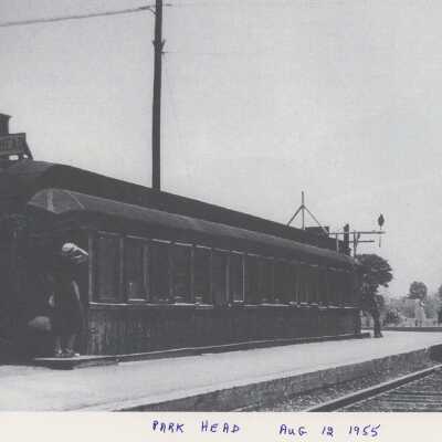 Photograph, CNR Station, Park Head, Ontario, Canada.