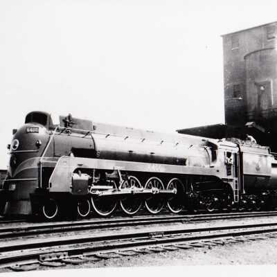 Photograph, CNR Steam Engine 6400