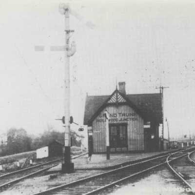 Photograph, CNR Station at Inglewood Junction, Ontario.
