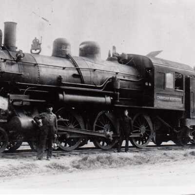 Photograph, CNOR Locomotive 222