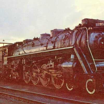 Photograph, Postcard, CNR 6205, Niagara Falls, Ontario, September, 1958.