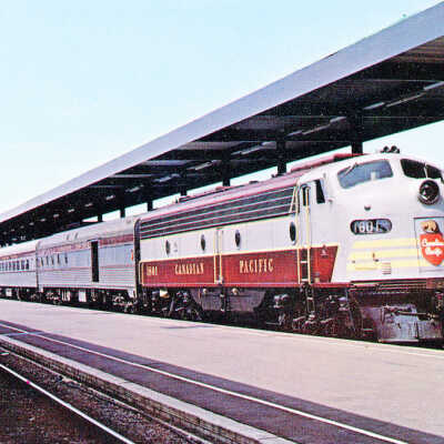 Photograph, Canadian Pacific Engine 1801.