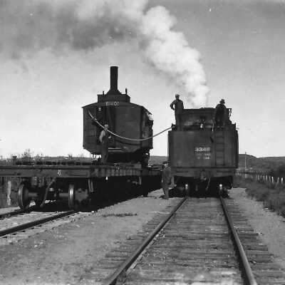Photograph - Unidentified tender locomotive no. 3346