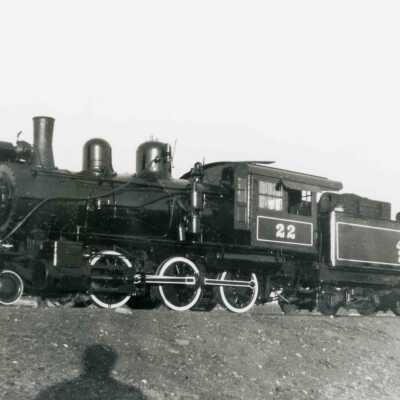 Photograph, INCO Locomotive 22.