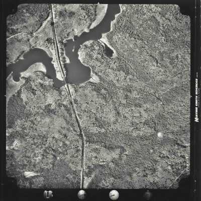 Photograph, Aerial Shots, Canadian National Railway, Unknown Location.