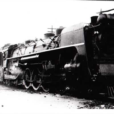 Photograph, CNR Steam Engine 6138