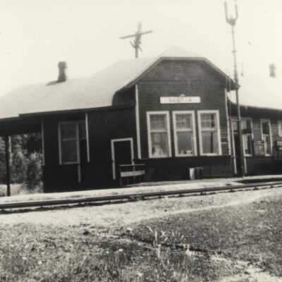 Photograph, CNR Scotia Station, Scotia, Ontario.
