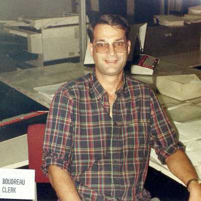 Photograph, Roy Boudreau, C/L Clerk.