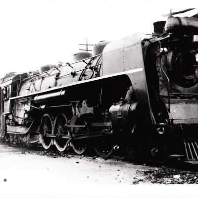 Photograph, CNR Steam Engine 6138