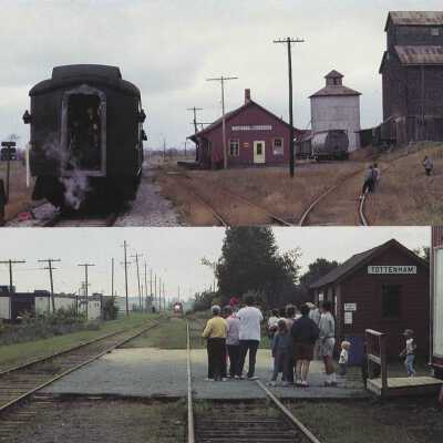 Photograph, CNR Station at Tottenham, Ontario.