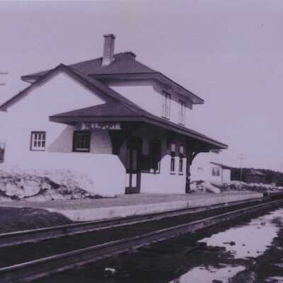 Photograph, CNR Station at Hillsport, Ontario