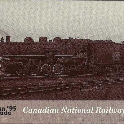 Photograph, CNR Locomotive 8398