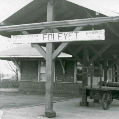 Photograph, CNR Station Foleyet.