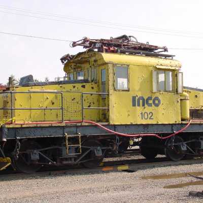 Photograph, INCO Locomotive 102.