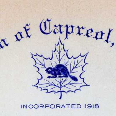 Photograph, Town of Capreol, Crest.