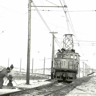 Photograph, INCO Electric Engine 116, Murray Switch.