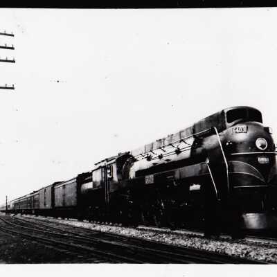 Photograph, CNR Steam Engine 6403