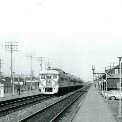 Photograph, CPR Commuter Service, Dorval Quebec, July 1975.