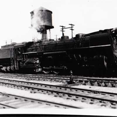Photograph, CNR Steam Engine 6134