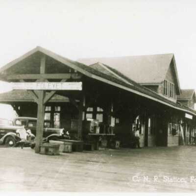 Photograph, CNR Station Foleyet.