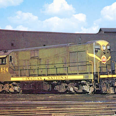 Photograph, CNR Engine 1624.